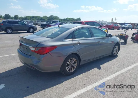 2013 Hyundai Sonata Gls from USA, damaged, VIN 5NPEB4AC3DH556392
